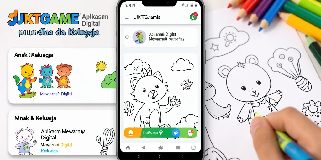 Tampilan antarmuka JKTGAME yang menarik dan interaktif.