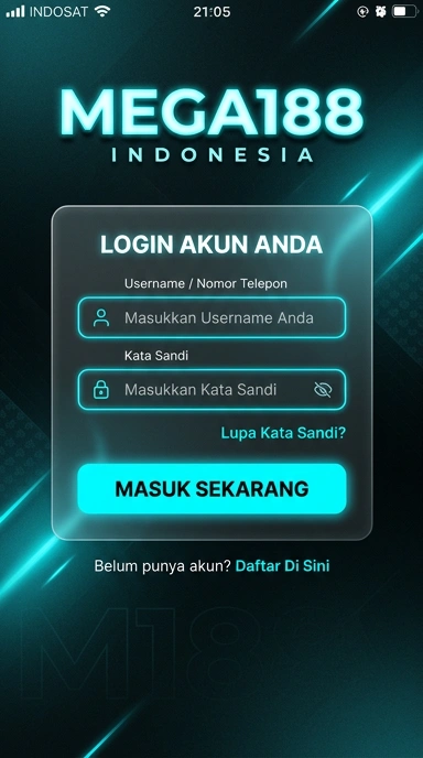 Masuk ke Akun Mega188 untuk Pengguna Android